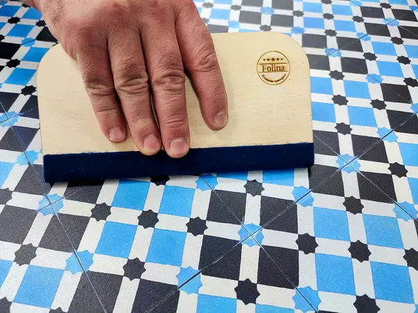 Racleta din lemn pentru aplicare folie autocolant 4