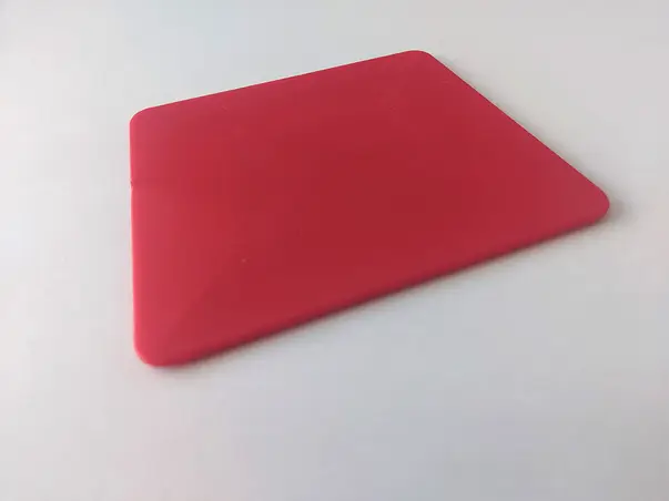 Racleta trapezoidala din plastic aplicare folie