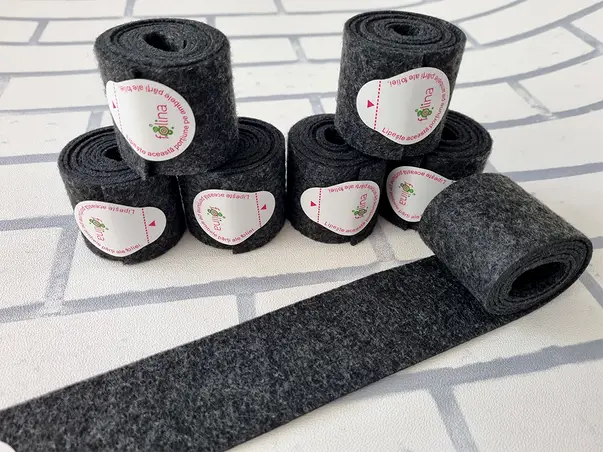 Rola din pasla neagra 2mm grosime