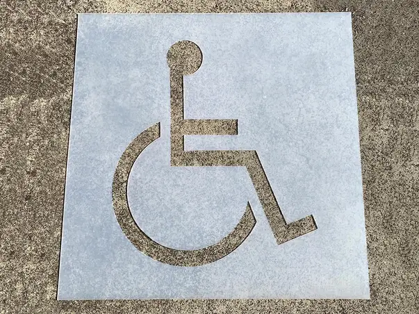 Sablon parcare persoane cu handicap simulare 2