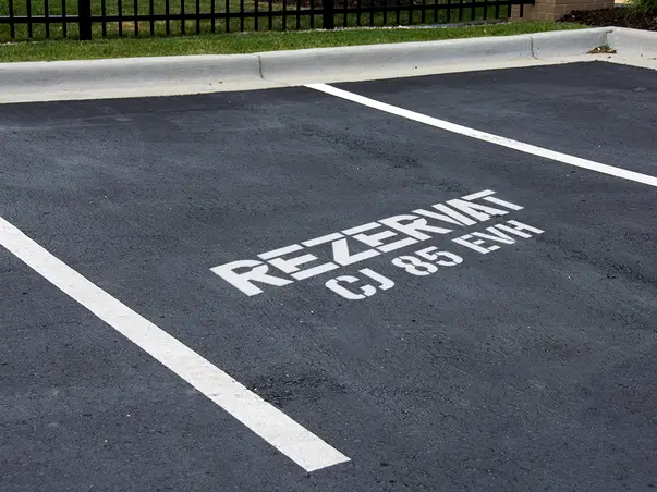 Sablon rezervat nr inmatriculare