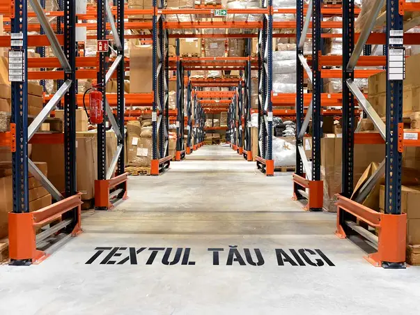 Sablon semnalizare personalizat la comanda cu textul tau font la alegere reutilizabil s6