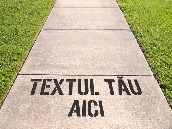 Sablon semnalizare personalizat la comanda cu textul tau font la alegere reutilizabil s7