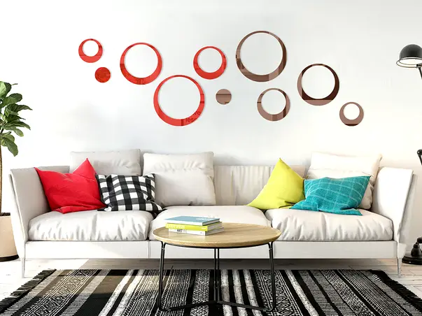 Set 2 bucati SOC7 rosu   bronz simulare 2