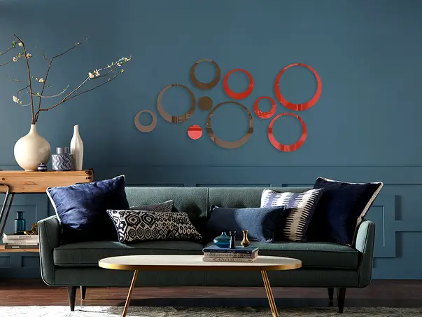 Set 2 bucati SOC7 rosu   bronz simulare 3