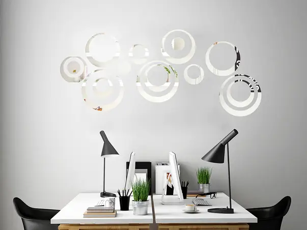 Set 3 bucati SOC7 argintiu simulare 1