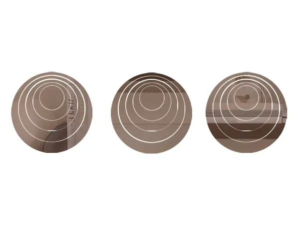 Set 3 bucati SOC7 bronz simulare
