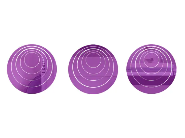 Set 3 bucati SOC7 violet simulare