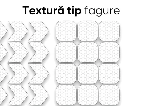 Set 75 stickere reflectorizante pentru imbunatatirea vizibilitatii rutiere 3