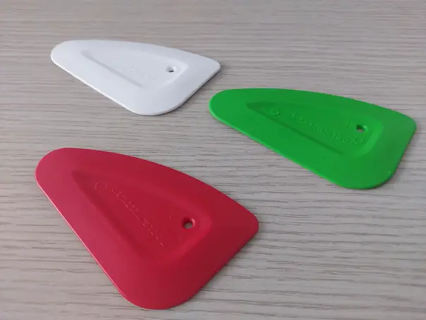 Set din 3 raclete profesionale pentru aplicare folie