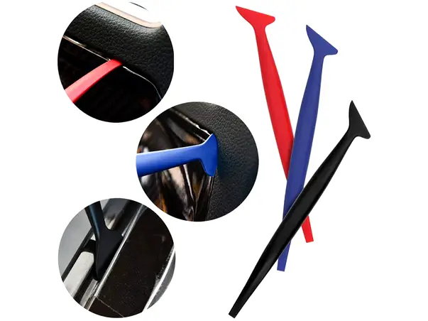 Set din raclete din plastic pentru colturi si curburi 2