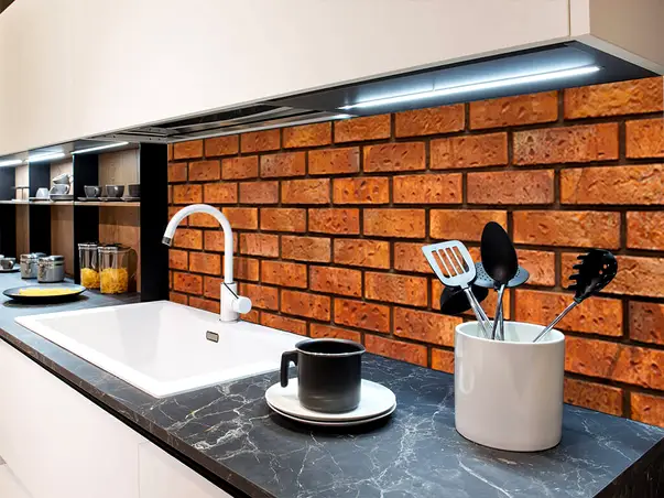 Simulare autocolant caramida rosie 4