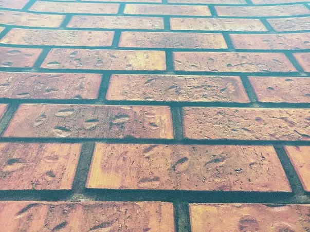 Simulare autocolant caramida rosie 7