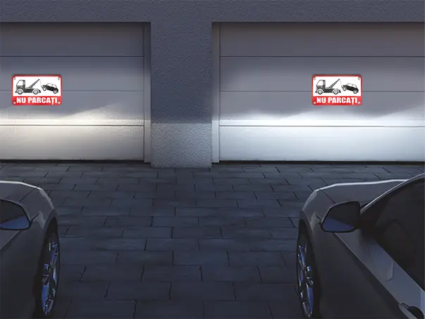 Simulare indicator nu parcati ridicare auto 1b