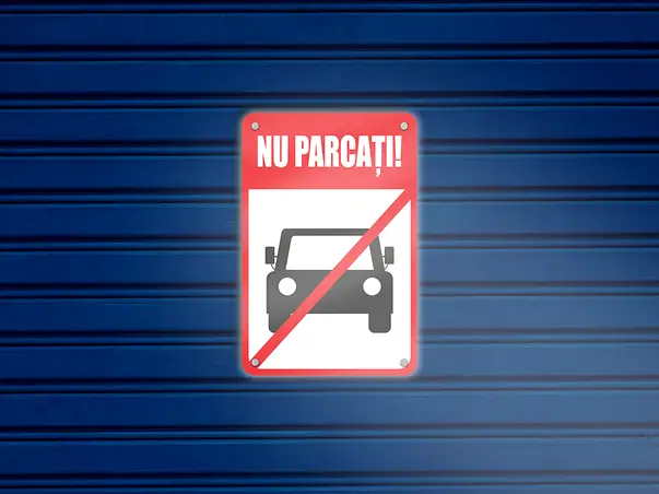 Simulare indicator nu parcati vertical auto 2