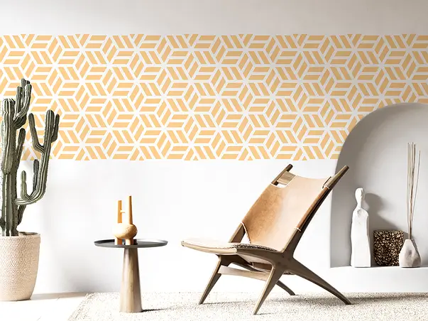 Simulare sablon model geometric 5