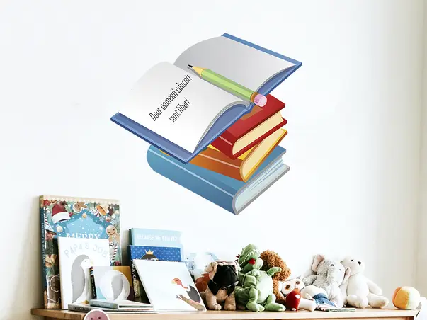 Simulare sticker citate carte b2