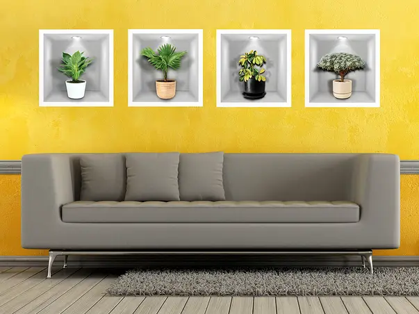 Sticker 3D nisa simulare 2