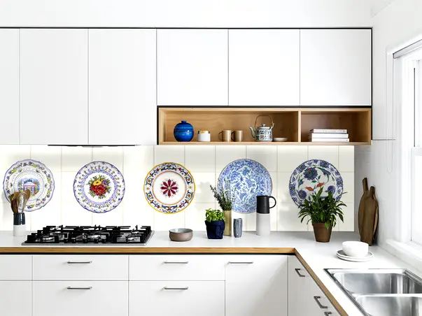 Sticker bucatarie Farfurii Folina 2