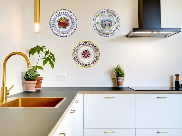 Sticker bucatarie Farfurii Folina 3