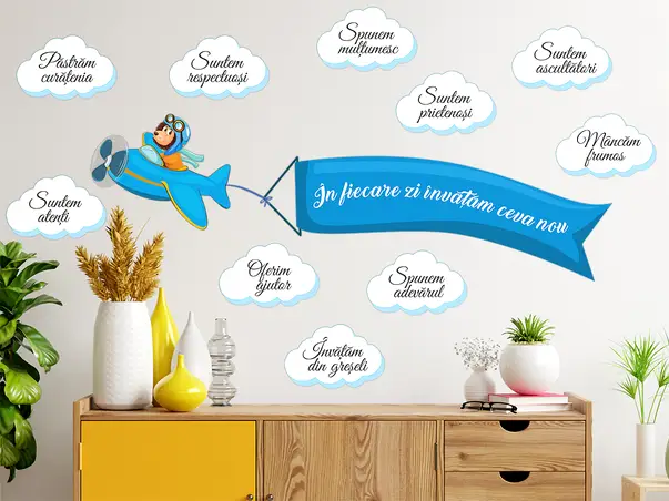 Stickere educative nori cu mesaje 1