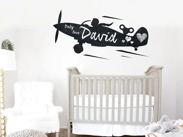 Tabla de scris copii avion 1