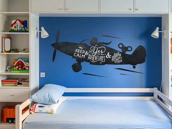 Tabla de scris copii avion 2