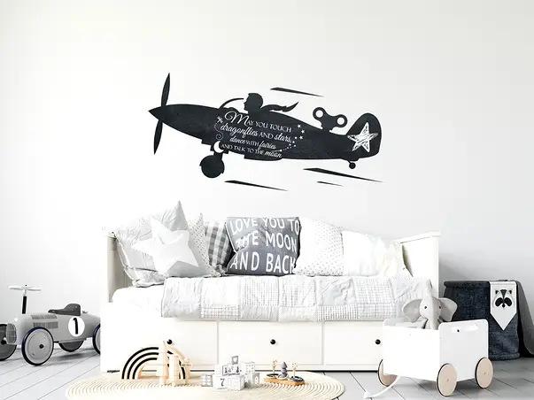 Tabla de scris copii avion 4