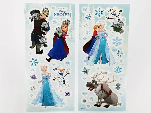 abtibilduri frozen komar personaje regatul de gheata