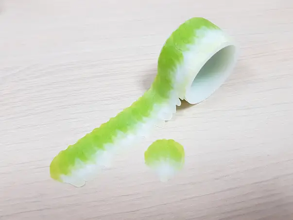 abtibilduri washi tape petale verzi