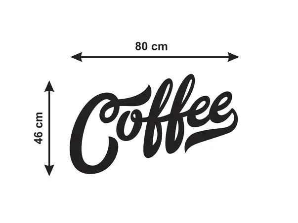 acril cafea poza 7 negru oglinda