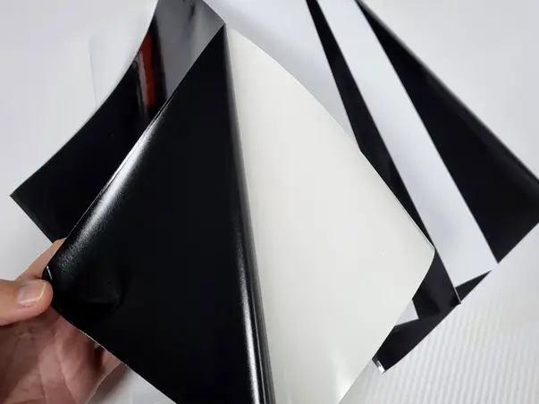 autocolant a4 negru alb gri