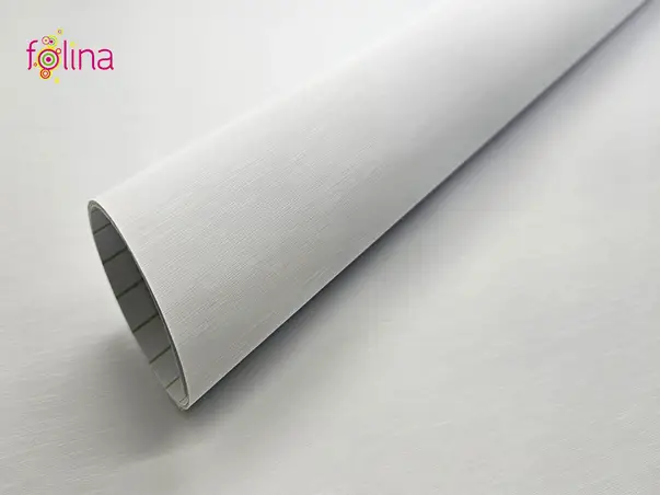 autocolant alb cu efect metalic brushed