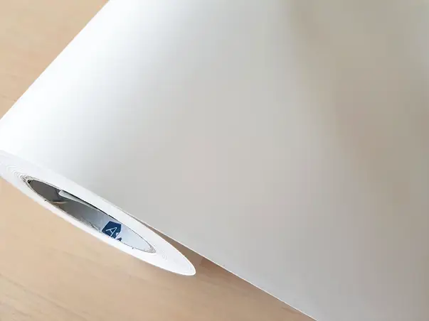 autocolant alb mat easypro