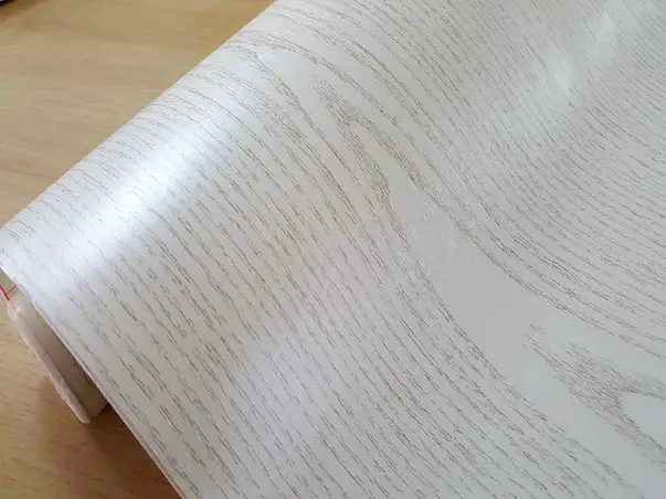 autocolant alb sidefat