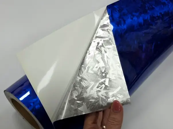 autocolant albastru lucios statie gaming