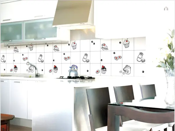 autocolant aluminiu cupcake