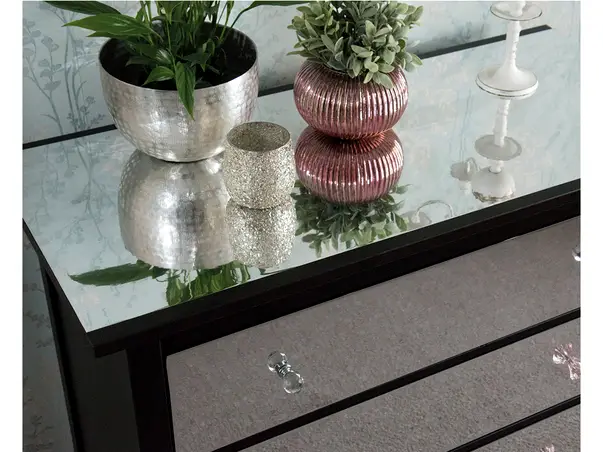 autocolant argintiu cu efect de oglinda