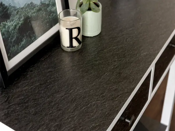 autocolant blat mobila piatra gri slate matt