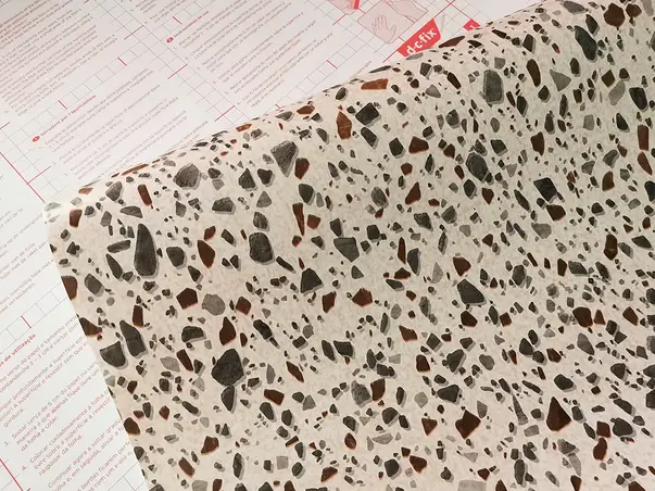 autocolant blat mobila terrazzo