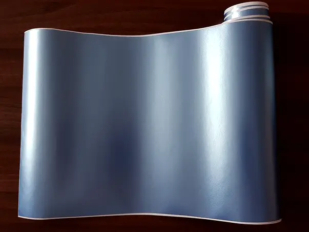 autocolant bleu metalic electric chrome