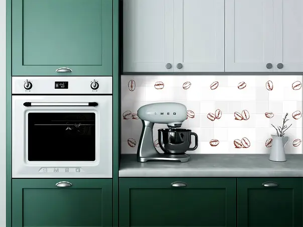 autocolant bucatarie faianta cafea x