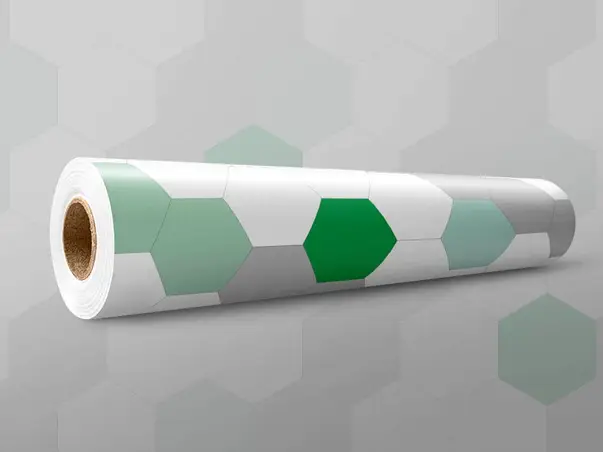 autocolant bucatarie hexagoane lime x2