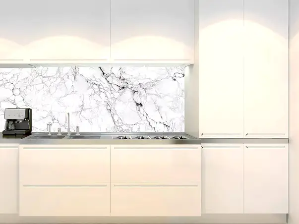 autocolant bucatarie marmura gri folina