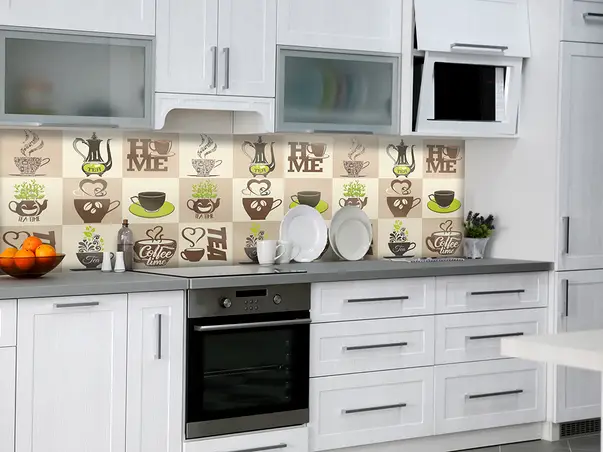 autocolant bucatarie model coffee time 7