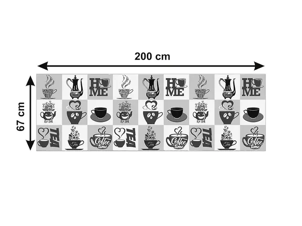 autocolant bucatarie model coffee time b 5