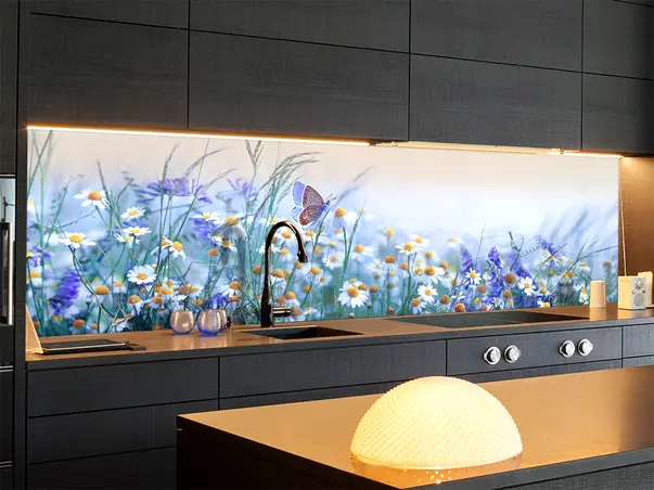 autocolant bucatarie natura mov 2