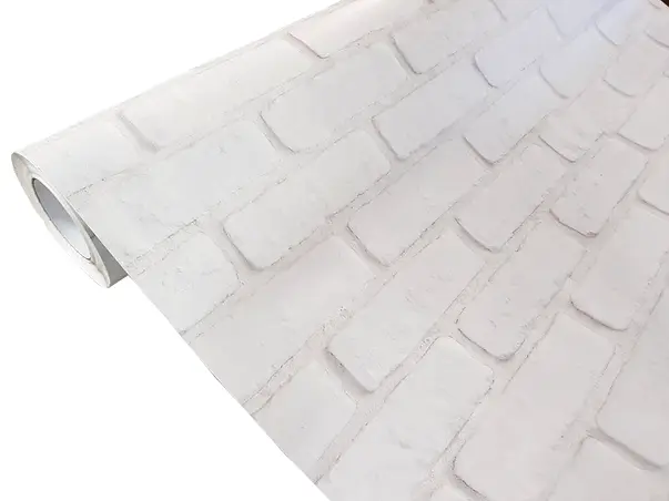 autocolant caramida alba