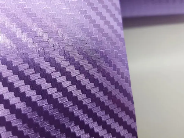 autocolant carbon 3d violet
