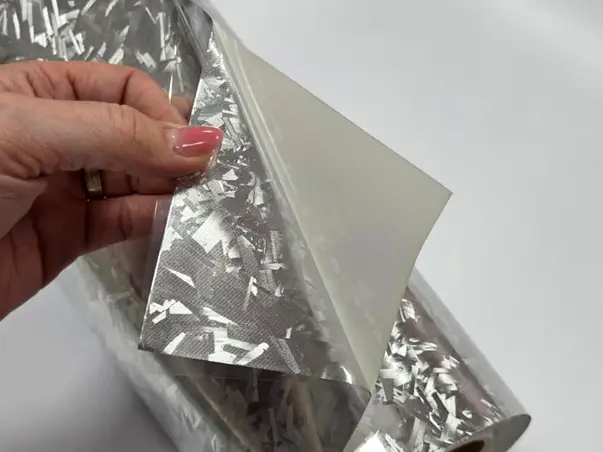 autocolant carbon forjat crom